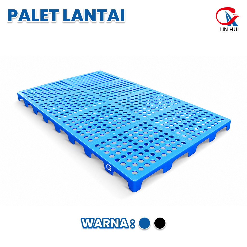 LIN HUI Pallet Plastik Tipe Lantai Bahan HDPE Alas Garasi
