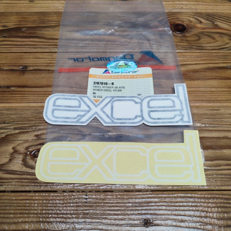 STIKER TEPONG VESPA EXCEL DANMOTOR