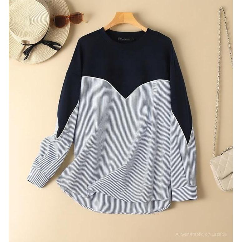 IRENA Blus Wanita korean Style / S M L XL XXL XXXL 5XL / Atasan Wanita Ukuran Jumbo Big Size