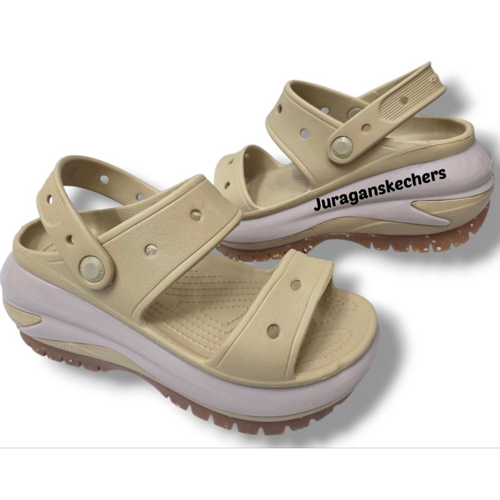 CROCS MEGA SLIDE/CROCS MEGA SLIDE/CLASSIC MEGA CRUSH SLIDE/CROCS WANITA/SANDAL CROCS WANITA/SANDAL W