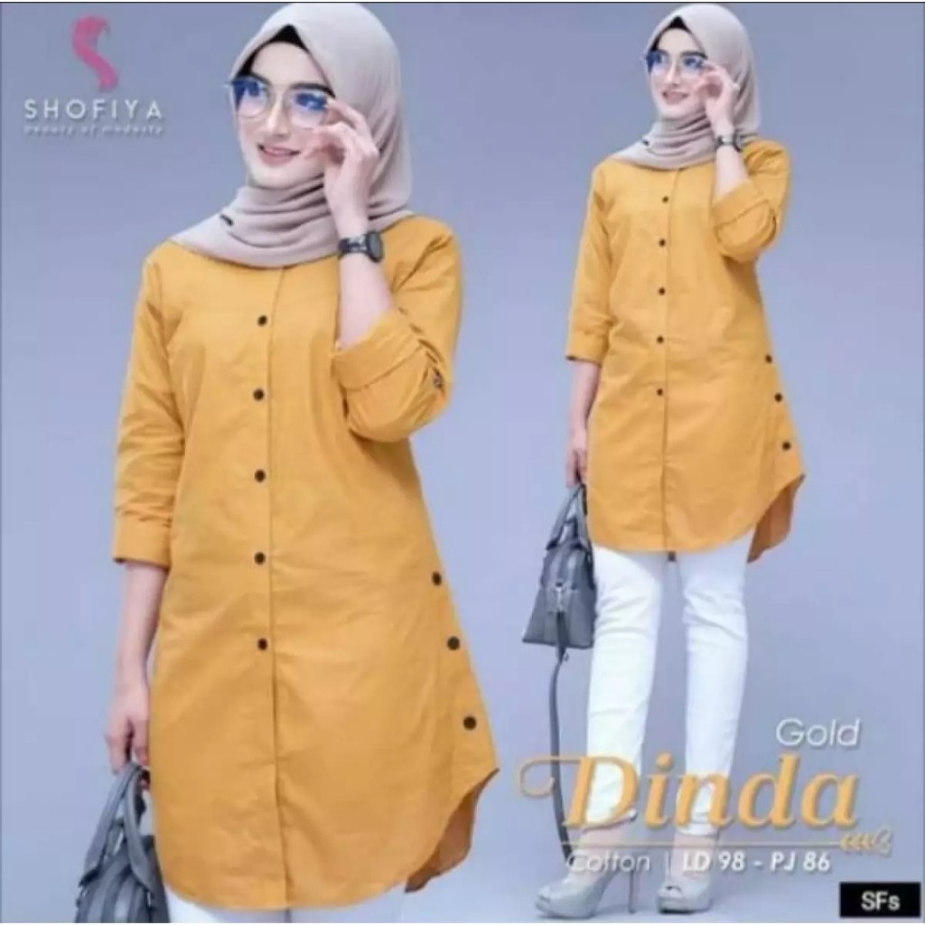 ATASAN WANITA TERBARU - DINDA TUNIK