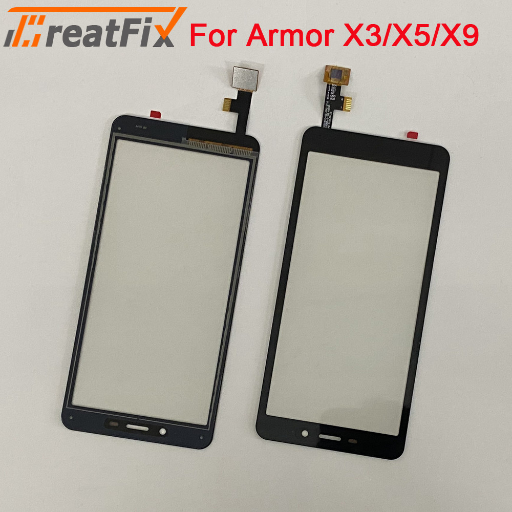 5.5" For Ulefone Armor X3 X5 Pro Touch Screen Panel Glass Parts For Ulefone Armor X8 x8i X9 X10 Pro 