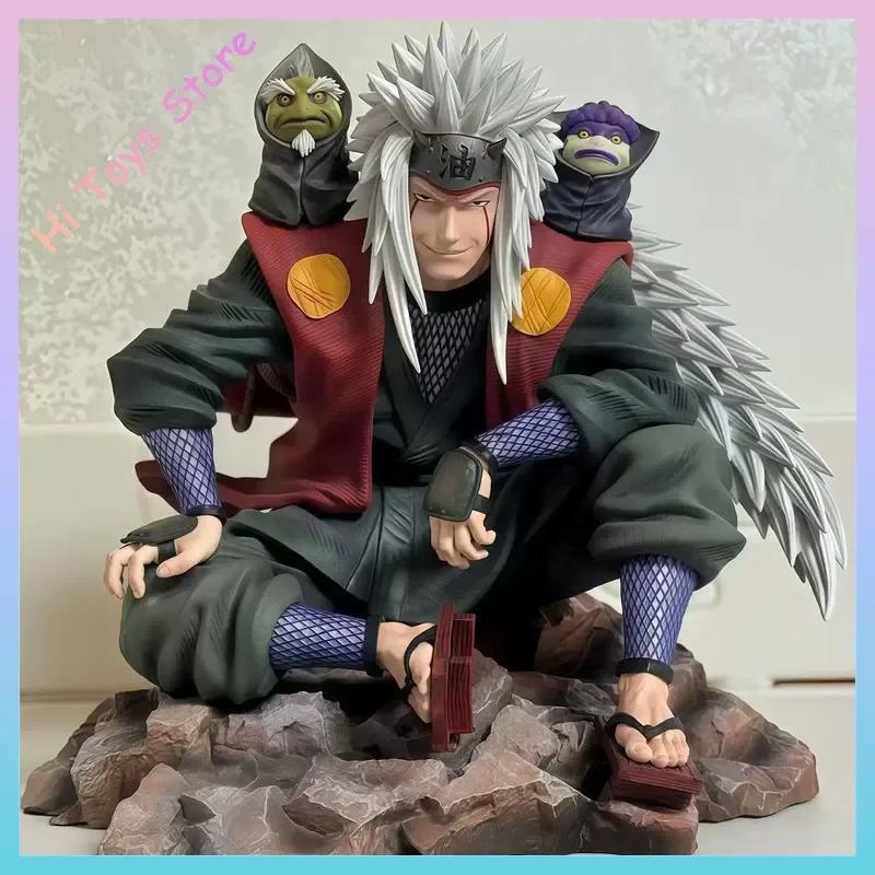 16cm Mount Myoboku Action Figure Sitting Posture Jiraiya Model Statue Ornament ildren Toys Birthday 