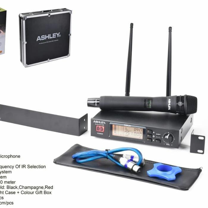 Mic Wireless Ashley Audio Pro 188 Original Ashley PRO188 - Hitam