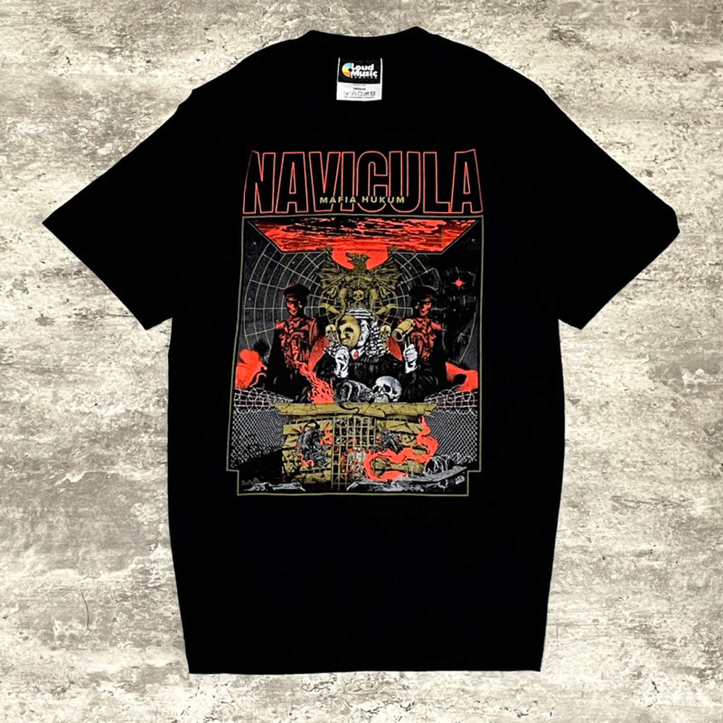 (COD) Navicula - Mafia Hukum Tshirt - Black | Original Merchandise