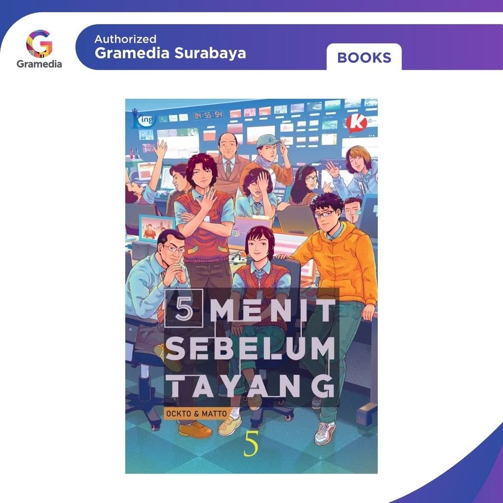 Gramedia Surabaya - Komik 5 Menit Sebelum Tayang Vol. 05 9OCKTO BARIMBING MATTO HAQ)