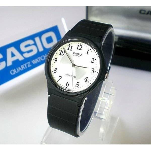 JAM TANGAN ANAK PEREMPUAN LAKI LAKI CASIO MQ-24-7B3 ANALOG  GARANSI