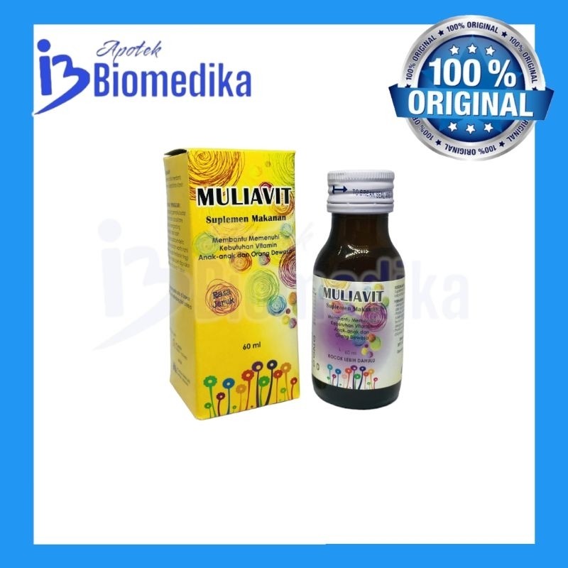 MULIAVIT SIRUP 60ML vitamin anak