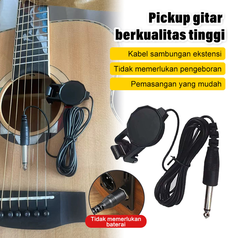 Pick-up akustik gitar clip-on spul spul pick up Sepul Pick Up gitar akustik