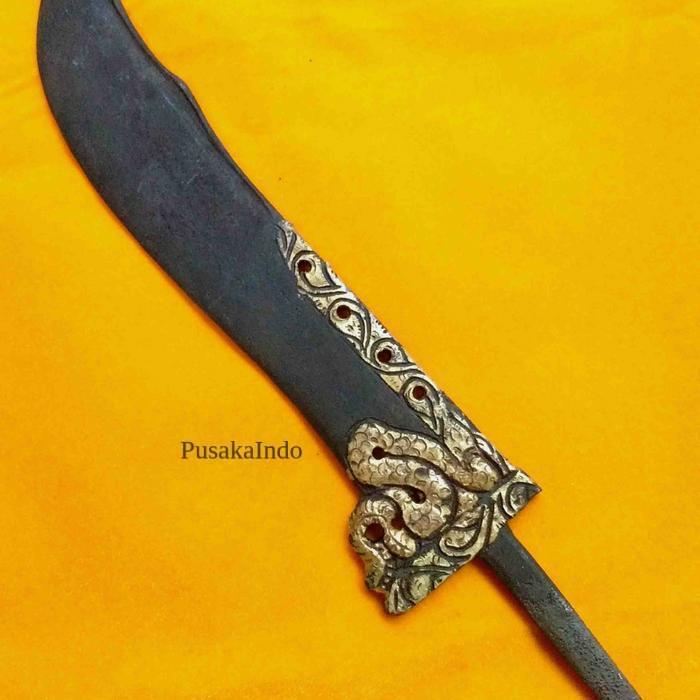 Pusoko Wedung Naga Antik Pamor Keleng Kinatah Tangguh Kamardikan termurah NN1