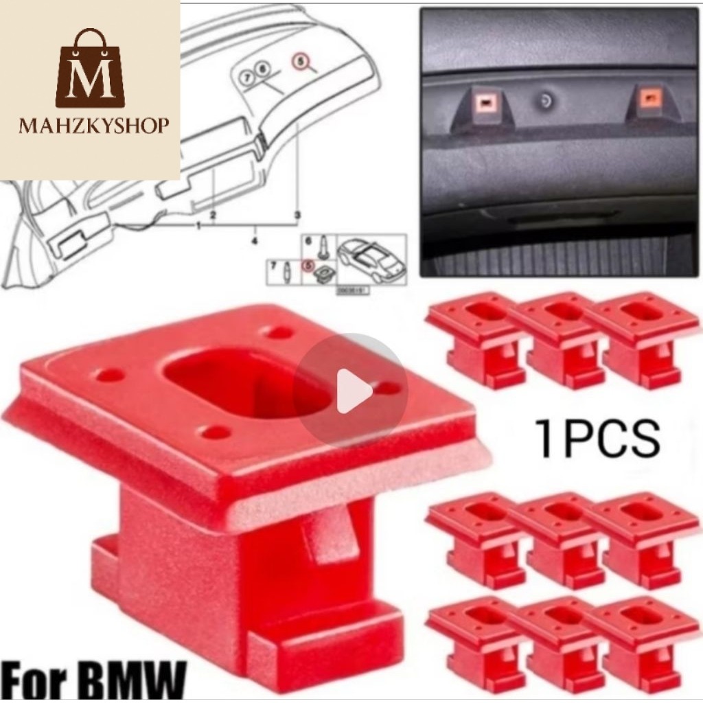 PART BMW E46/E65/E66 Perbaikan Interior, clip Klip panel Trim Dasbor