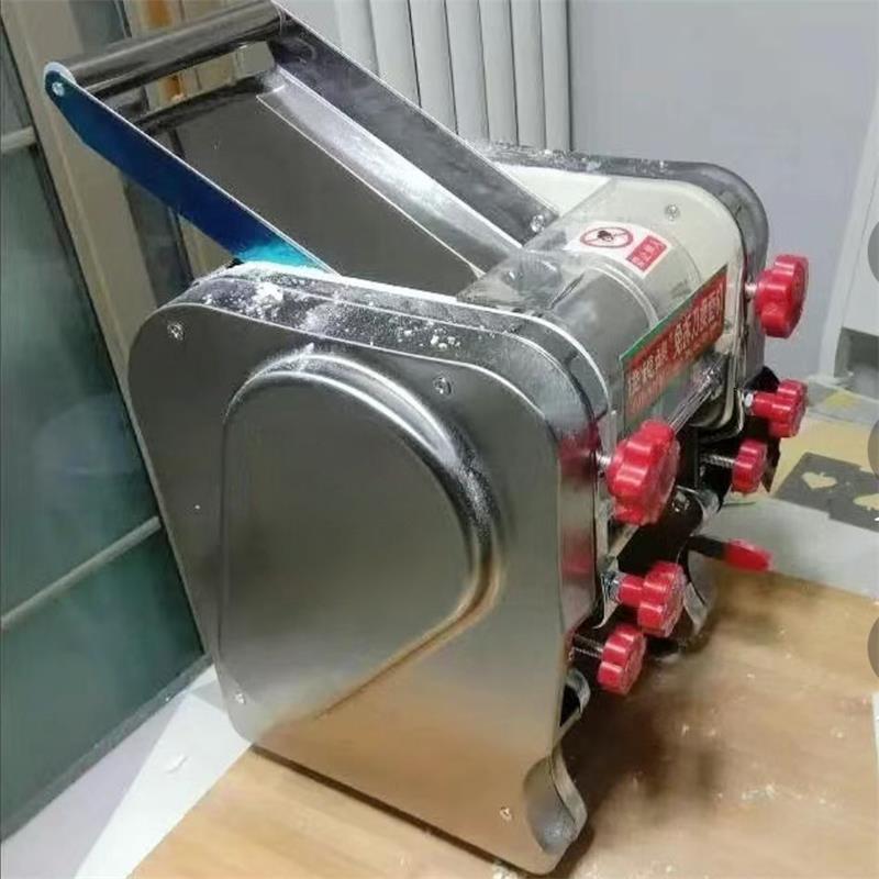 Stainless Steel Noodle Cutter Electric Automatic Dough Rolling Machine Household Pasta Machine Noodl