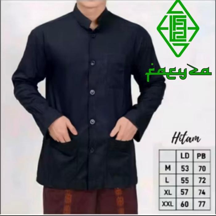 KOKO HAIBAH AMMU ORIGINAL PREMIUM SEMI JAS SAKU DEPAN BAHAN KATUN MADINAH ALWAFI KAZIMI Baju Muslim 
