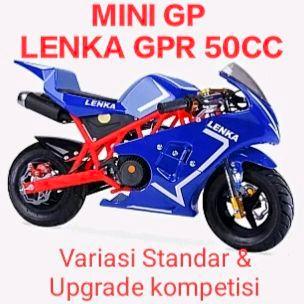 Motor Mini Gp - Lenka GPR 50cc 2tak - biru
