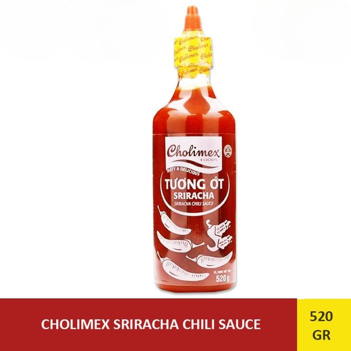 CHOLIMEX SRIRACHA CHILI SAUCE 520GR - SAUS SRIRACHA
