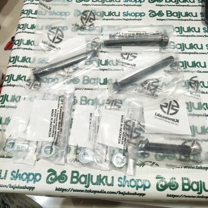 Baut baud unitrack unitrek unitrak set komplit ninja r ss ori