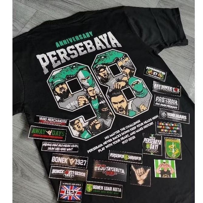 -   baju Bonek anniversary persebaya