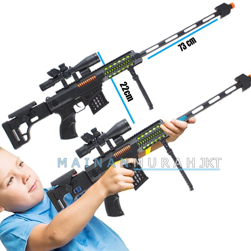 GROSIR MAINAN ANAK MURAH TEM-BAKAN SOUND GUN ELECTRIC PR17566 SERBU ANAK MAINAN ANAK LAKI LAKI DENGA