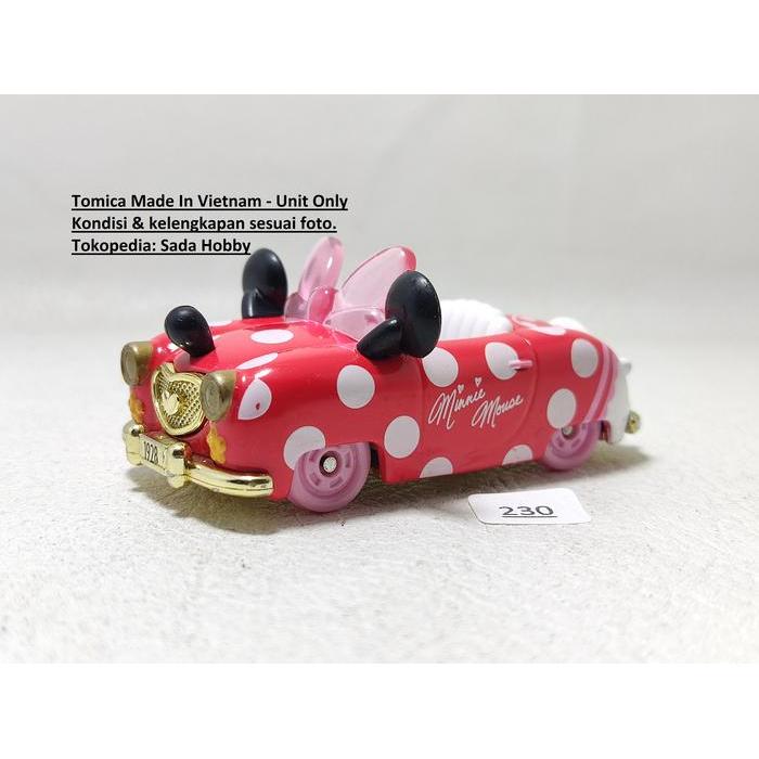 Tomica Tokyo Disney Resort Vehicle Collection Mini's Roadster Loose SBAtoys