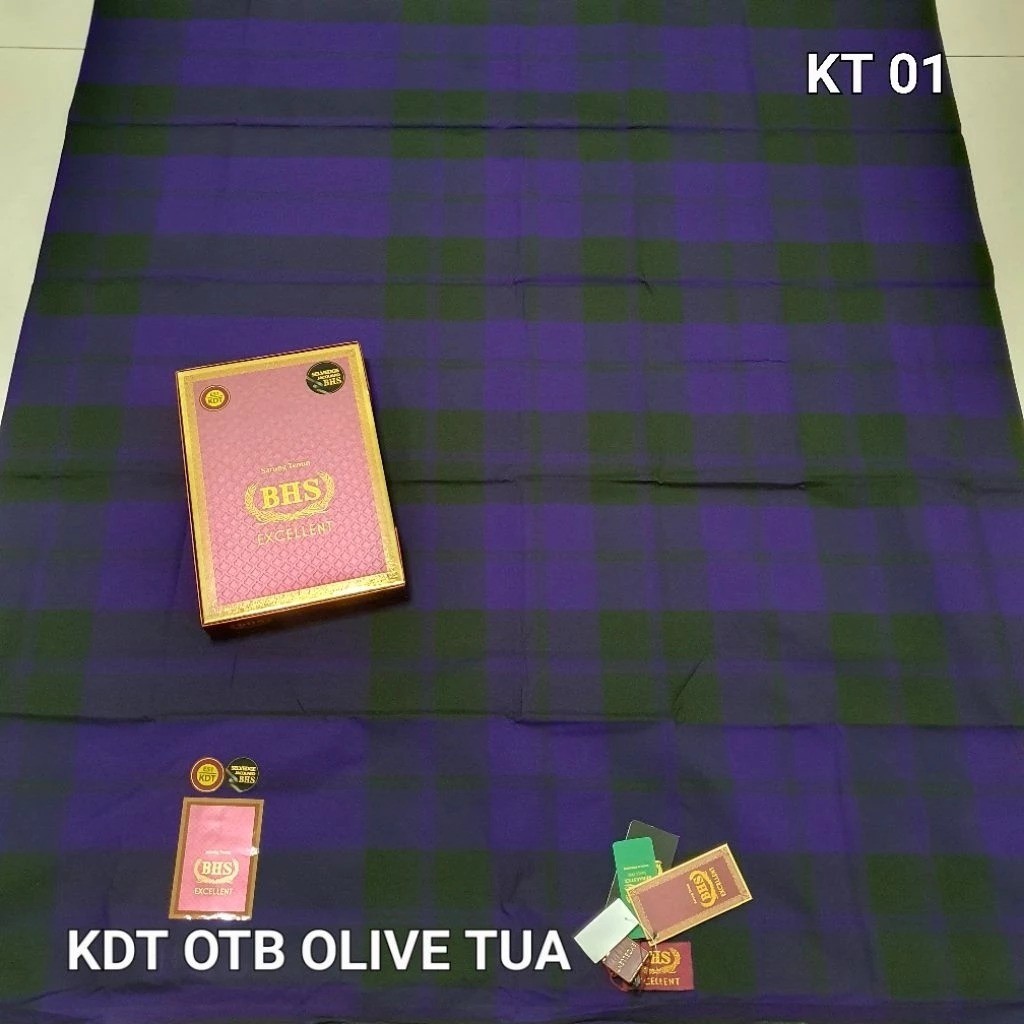 MOTIF BARU - SARUNG BHS EXCELLENT KDT Gold (Sandur)