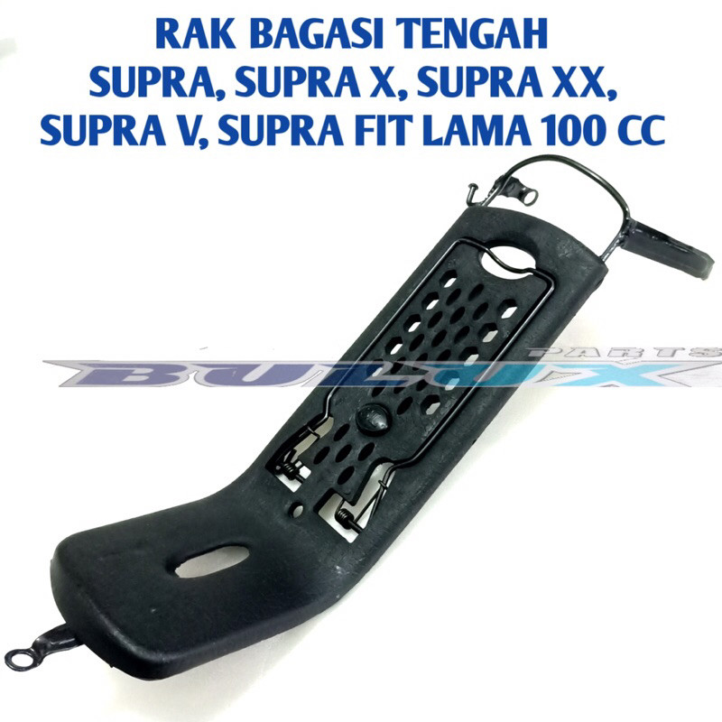 BAGASI RAK BEHEL BARANG JEPIT DEPAN TENGAH HONDA SUPRA X XX V FIT LAMA OLD 100 CC KUALITAS TERBAIK