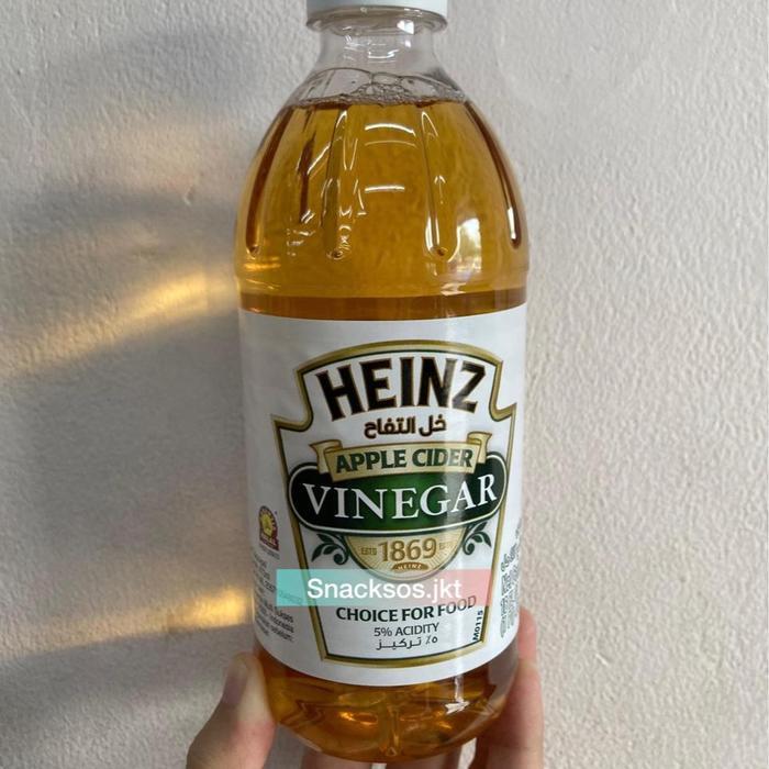 HEINZ APPLE CIDER VINEGAR / HEINZ DISTILLED WHITE - CUKA APEL - HEINZ APPLE CIDER