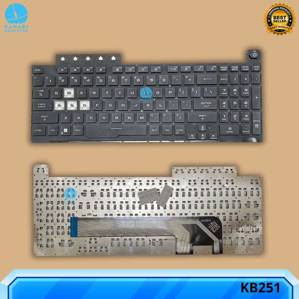 Keyboard Asus TUF A15 FX506 FX506HC FX506I FX506IH FX506II Backlight
