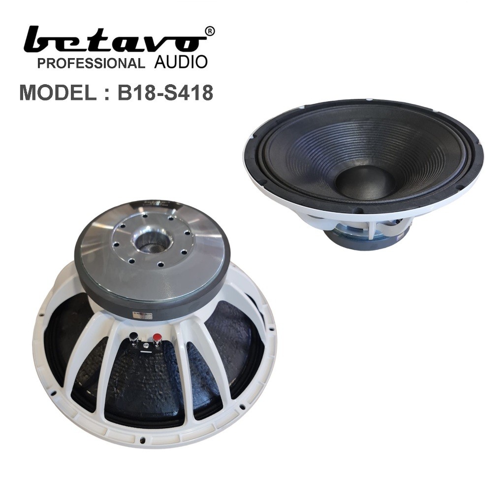 Speaker Komponen Betavo B18-S418 Speaker Component Betavo 18 Inch