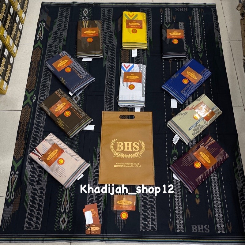 Sarung BHS INFINTY BRONZE Original Sarung Bhs Ori Sarung Bhs Murah Sarung Bhs Bagus Busana Muslim Pr