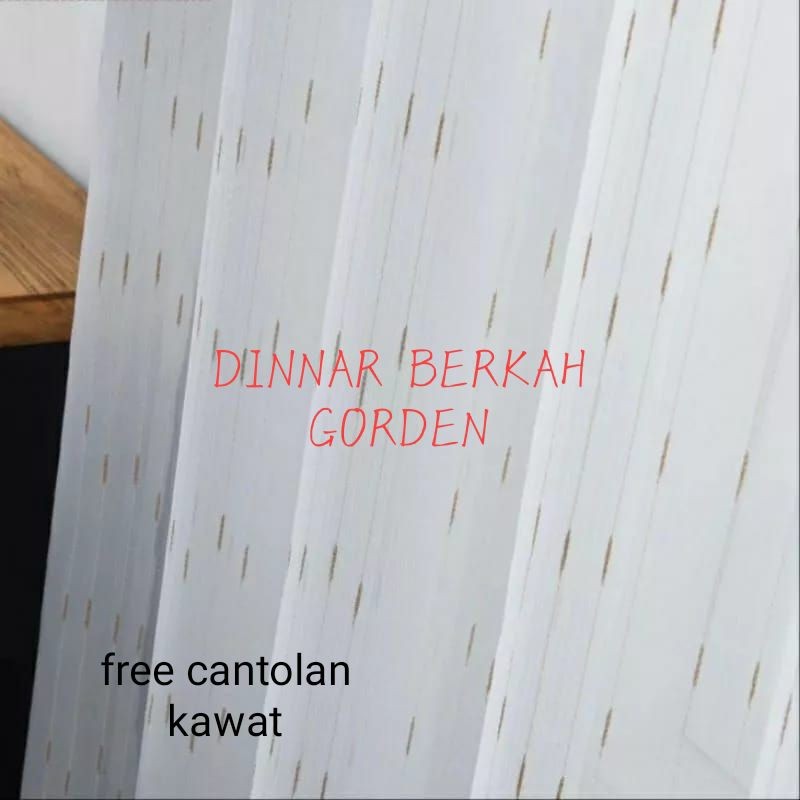 Vitrase Gorden vitrase import vitrase Transparan Gorden Siang Vitrase Plisket
