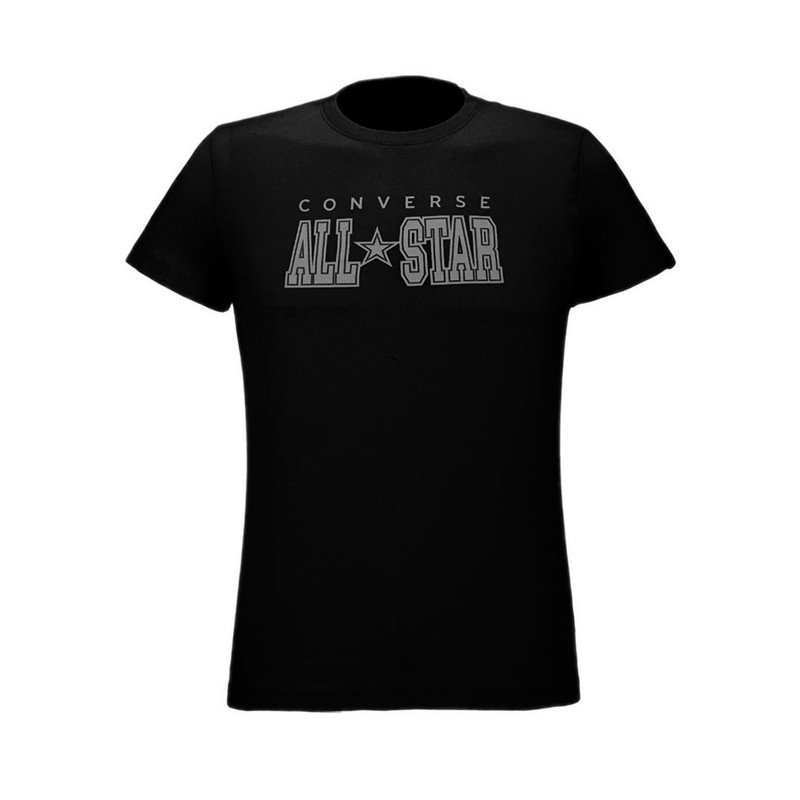 Converse All Star Retro Knit Women's Tee - Converse Black