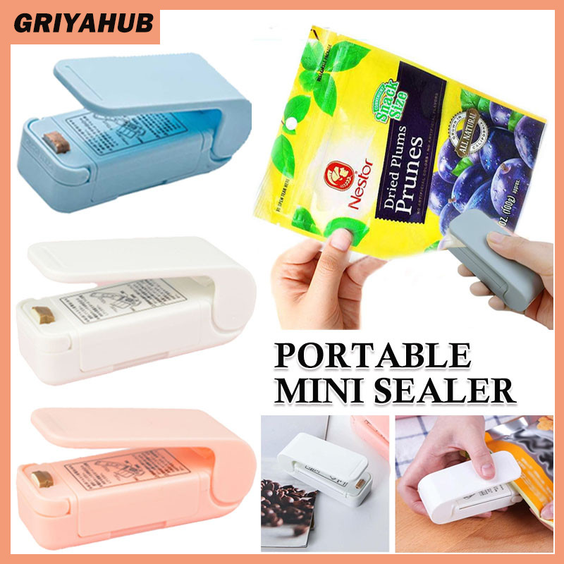 Alat Pres Plastik Mini Multifungsi Perekat Bungkusan Snack Cemilan Portable