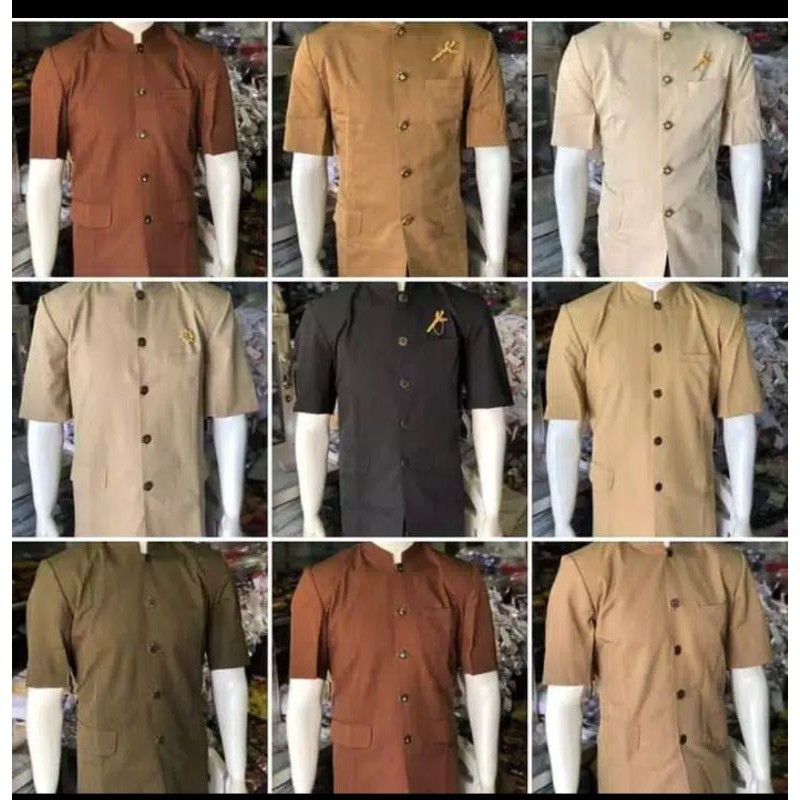 PROMO Safari Bali Super Premium Baju Koko Kemeja Formal Bali