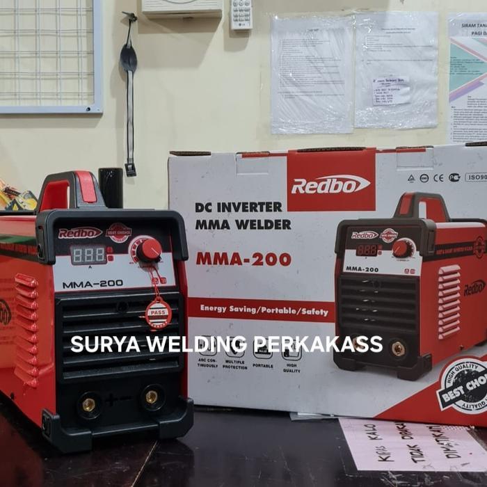 REDBO Mesin Las MMA-200 Ampere