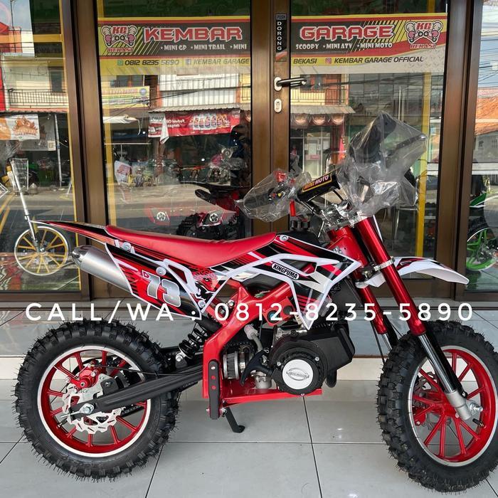 Motor Mini Trail Cross PUMA DOUBLE STATER 50cc 2Tak Matic