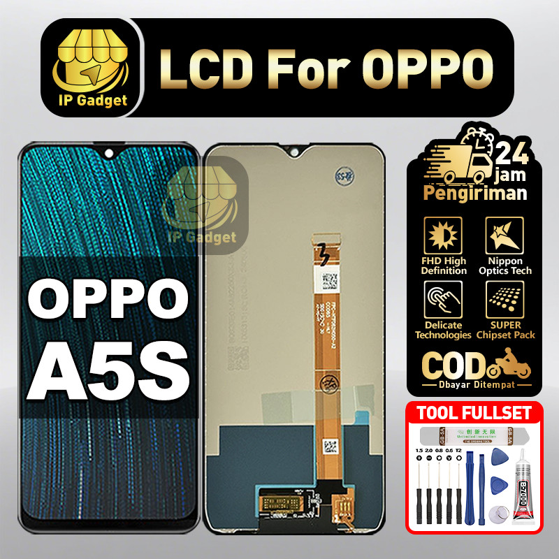 LCD FOR OPPO A5S Fullset LCD HP Touchscreen Layar Sentuh Touch Screen COD