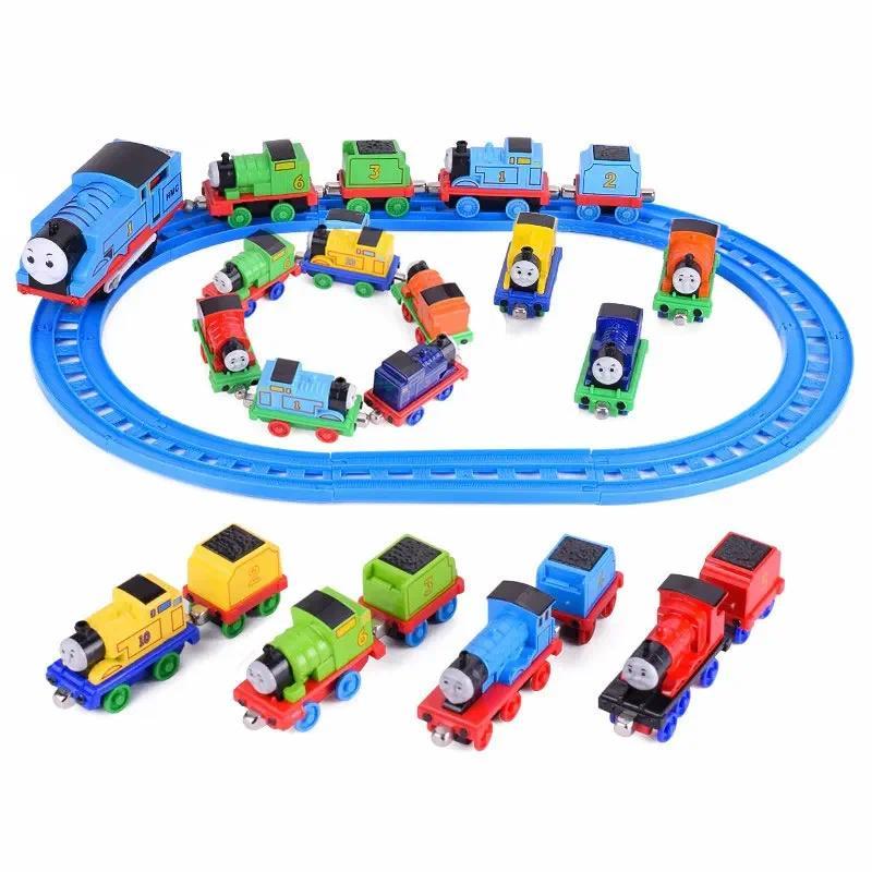 Thomas and Friends Electric Thomas Percy and 143 Alloy Magnetic Train James Gordon Train Model Toys 