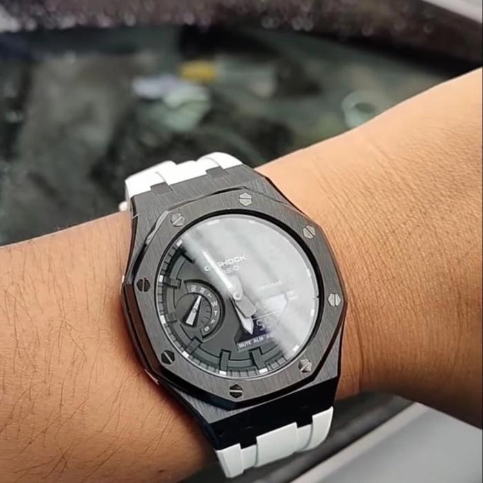BNB gen3 G-Shock Gshock GA2100 GA-2100 Metal Black White