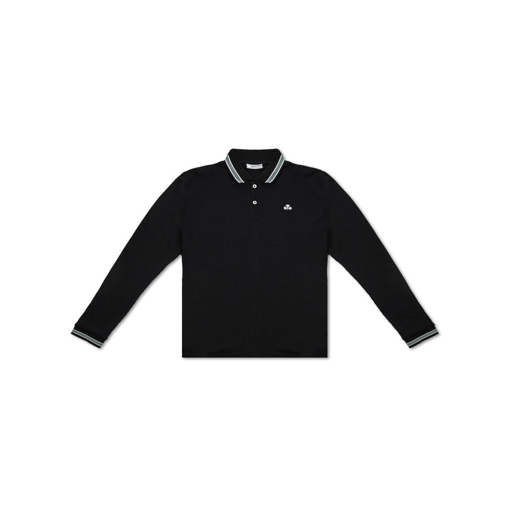 Club of Five Black Polo Shirt (LS)
