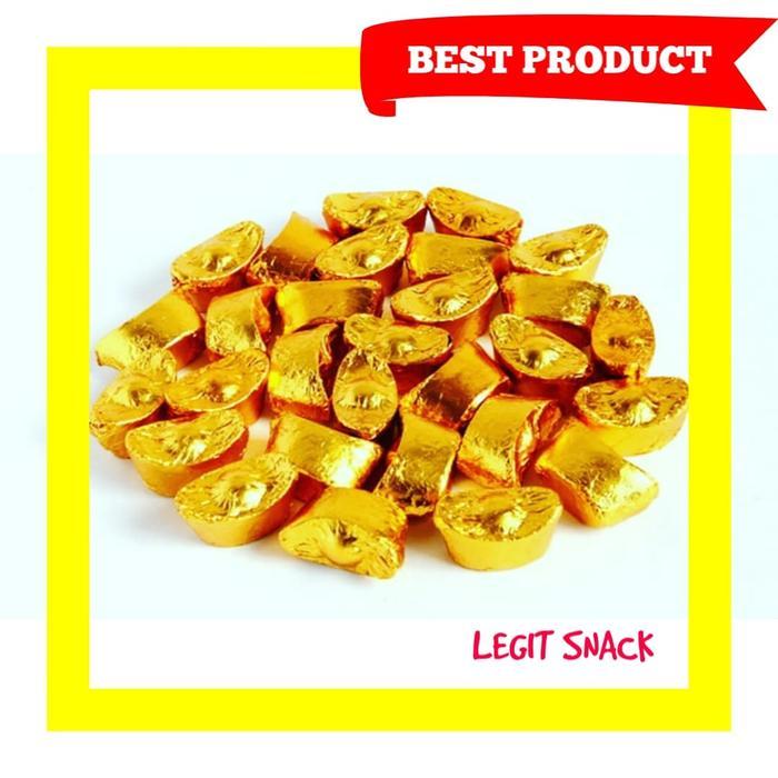 COKLAT EMAS UANG CINA KUNO / COKELAT EMAS YUAN BAO 250 GR / GOLD CHOCOLATE
