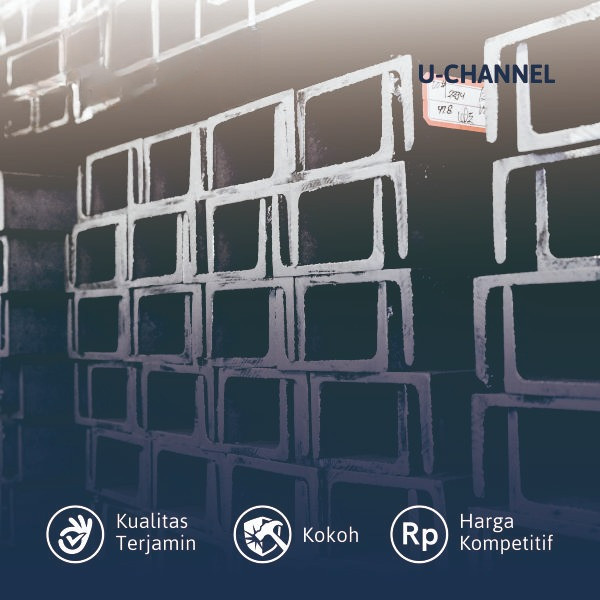 UNP BESI 100x50x5MMX6M EQ S - Industrif Teknik