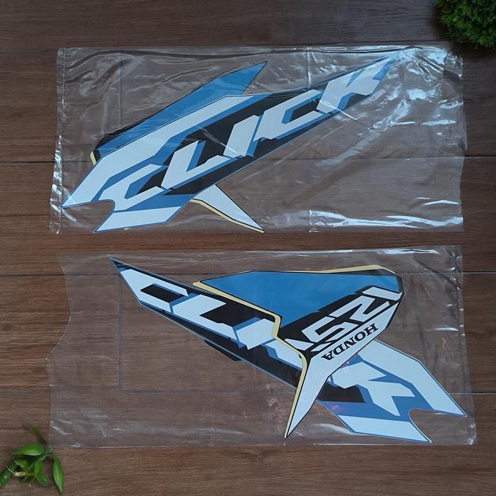 STIKER BODI LIS BODY STRIPING ALL NEW VARIO 125 LED CLICK THAILAND BIRU