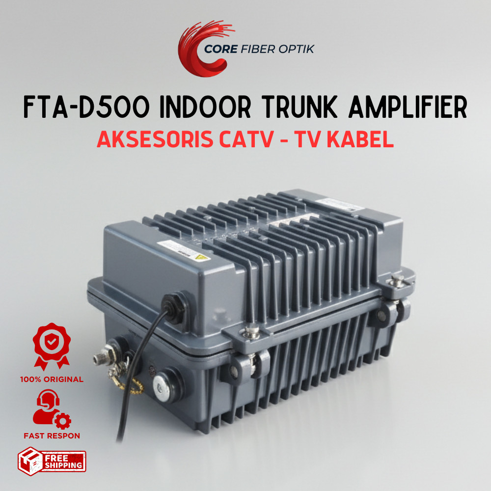 Amplifier CATV BOSTER Trunk D500 550 MHz INDOOR Falcom Technology (AINS002)