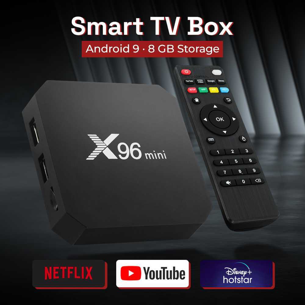 X96 Mini Smart TV Box Android 9.0 DDR3 1GB 8GB
