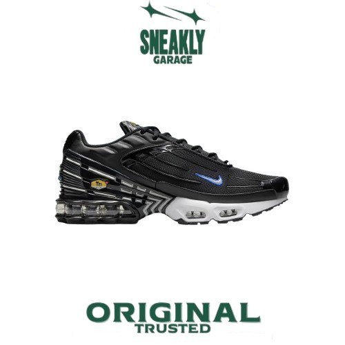 Sepatu Nike Airmax Plus 3 Royal Silver  Sneakers Unisex