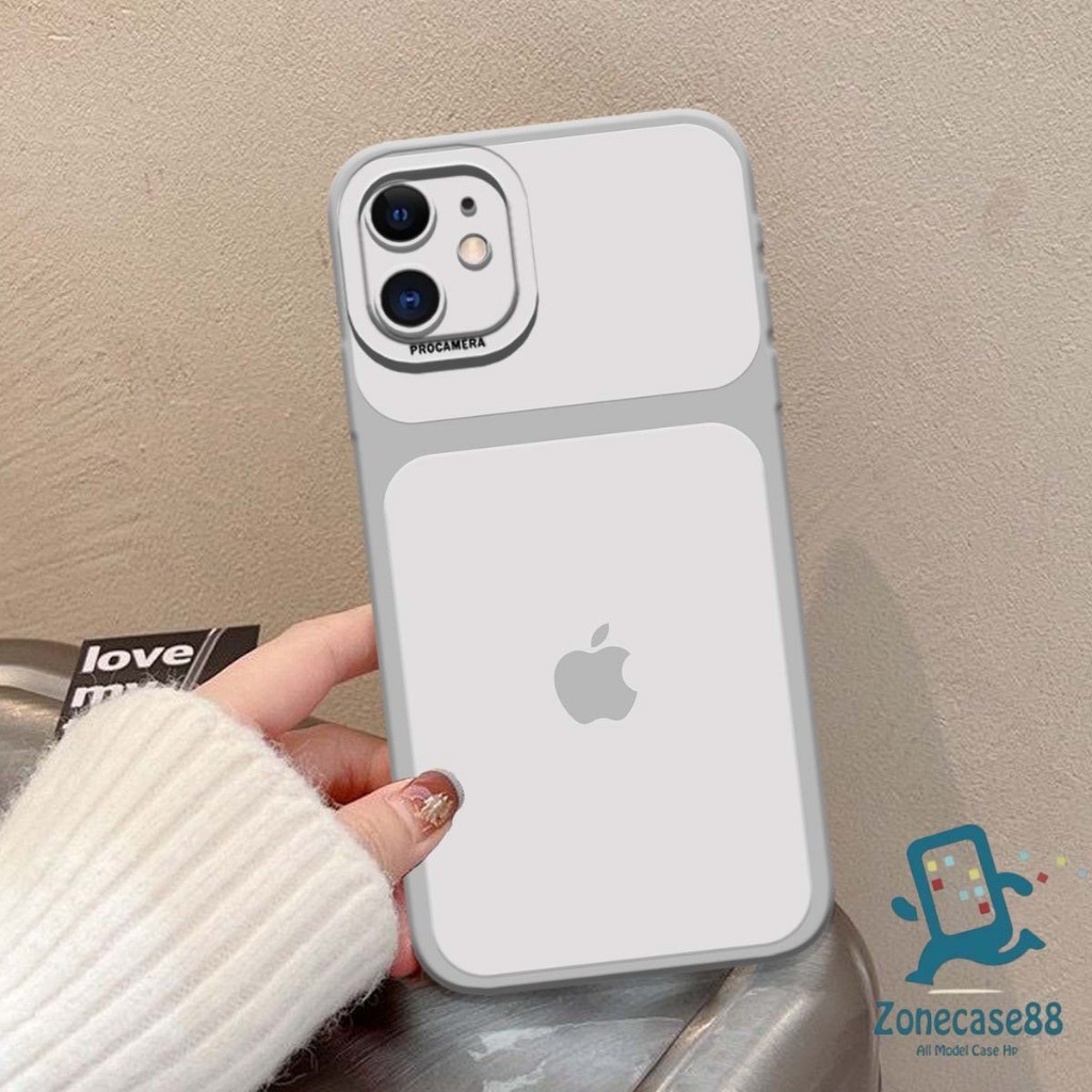 Case hp Motif Seperti iPhone 17 Pro Max Silicone  For Itel Vision 1 Pro / A26 / A27 / A49 / P40 / P5