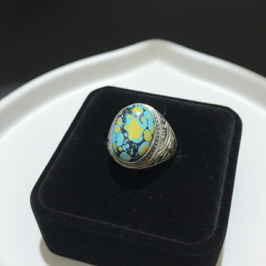 CINCIN BATU PIRUS MESIR SINCIANG MOTIF KURA”