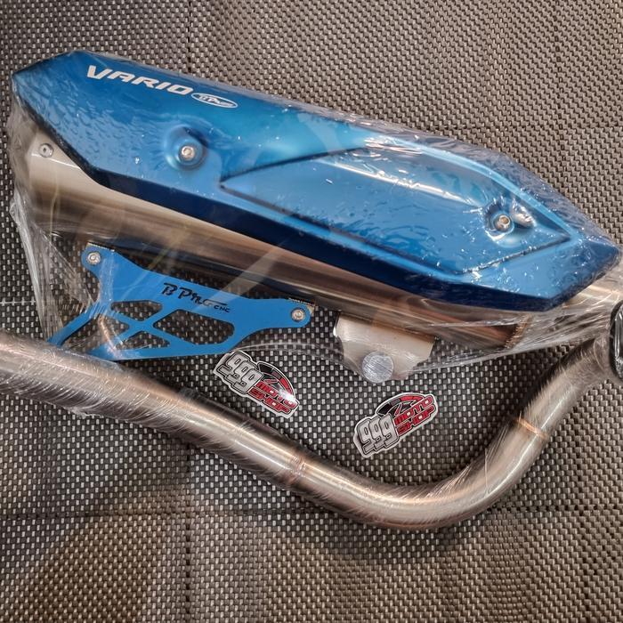knalpot bpro standar racing nmax aerox vario old new beat fi mio - Putih, nmax old