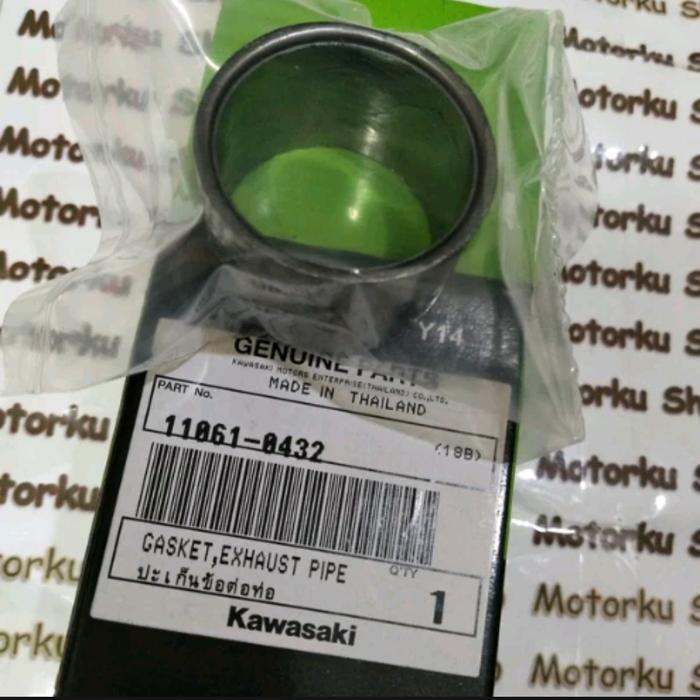paking silencer packing sambungan knalpot ninja 250fi 250 fi z250 ori