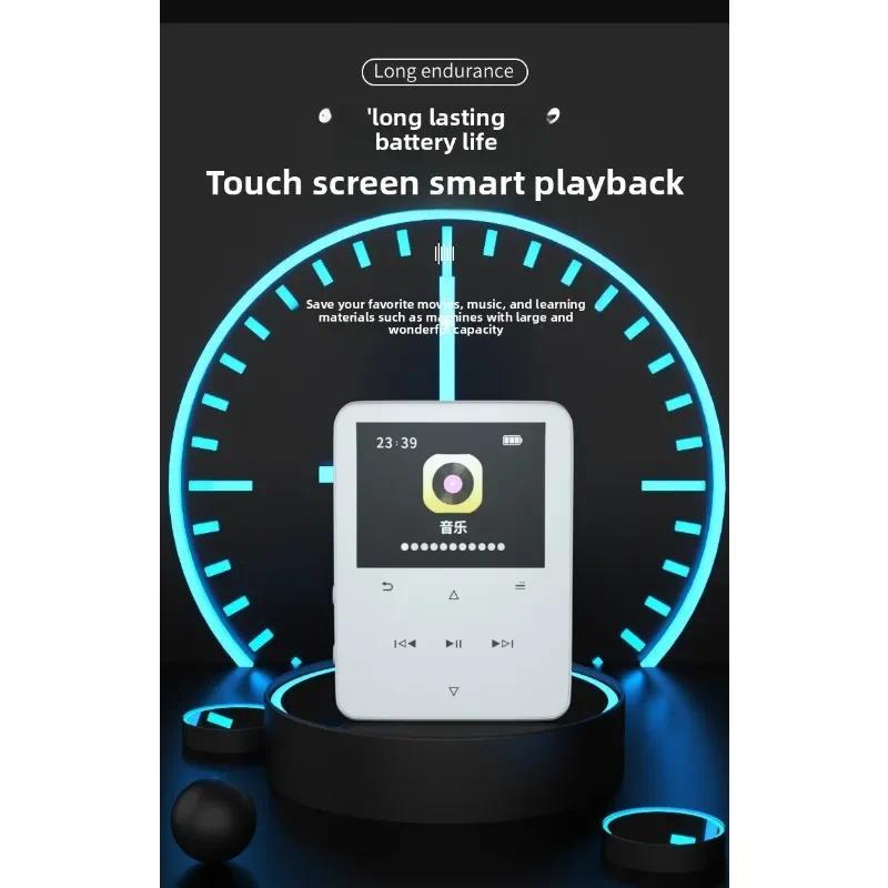 Mini MP3 64GB Music Player High Quality Portable MP3 Radio Player Support FM Radio Video E-book With